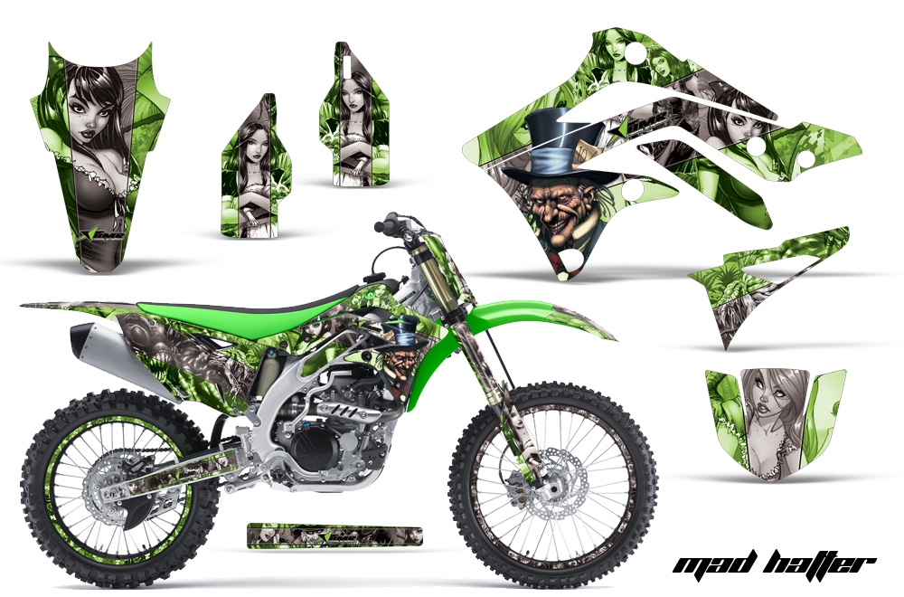 Kawasaki KX450F 2012 Graphics Kit MH G S-NPs